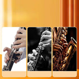 Maxbell 5 Pieces Saxophone Cork Grease Cleaning for Oboe French Horns Tube Clarinets