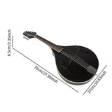 Maxbell Mandolin Musical Instrument Gift Mandolin Guitar for Beginner Adult Children