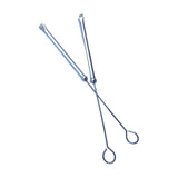 Maxbell 1 Pair Drum Wire Brushes Retractable Long Handle Jazz Drum Brushes Set Gifts Silver