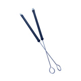Maxbell 1 Pair Drum Wire Brushes Retractable Long Handle Jazz Drum Brushes Set Gifts Black