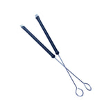 Maxbell 1 Pair Drum Wire Brushes Retractable Long Handle Jazz Drum Brushes Set Gifts Black