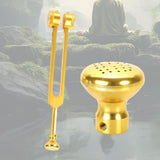 Maxbell Tuning Fork Boot Part Yoga Removable Supplies Portable Equipment Replacement Gold