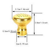 Maxbell Tuning Fork Boot Part Yoga Removable Supplies Portable Equipment Replacement Gold