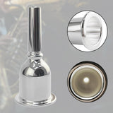 Maxbell Tuba Mouthpiece for Beginners Mouth Gift for Music Lovers Silver Plated
