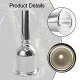 Maxbell Tuba Mouthpiece for Beginners Mouth Gift for Music Lovers Silver Plated