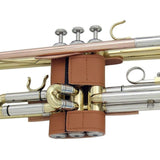 Maxbell Trumpet Brass Wrap Musicial Instrument Accessory Portable Valve Sleeve Pouch