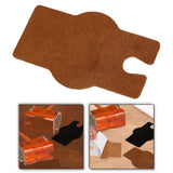 Maxbell Erhu Non Slip Pad Practical Silencing Mat for Performing Beginners Musicians A Brown