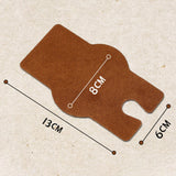Maxbell Erhu Non Slip Pad Practical Silencing Mat for Performing Beginners Musicians A Brown