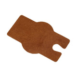 Maxbell Erhu Non Slip Pad Practical Silencing Mat for Performing Beginners Musicians A Brown