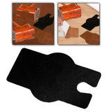 Maxbell Erhu Non Slip Pad Practical Silencing Mat for Performing Beginners Musicians A Black