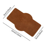 Maxbell Erhu Non Slip Pad Practical Silencing Mat for Performing Beginners Musicians B Brown