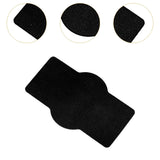 Maxbell Erhu Non Slip Pad Practical Silencing Mat for Performing Beginners Musicians B Black