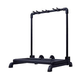 Maxbell 3 Rows Multi Guitar Stand Portable Stable Guitar Holder for Cello Banjo Home