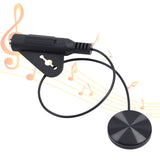 Maxbell Guitar Piezo Contact Pickup Portable Ukulele Pickup for Violin Mandolin Bass