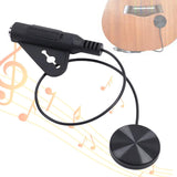 Maxbell Guitar Piezo Contact Pickup Portable Ukulele Pickup for Violin Mandolin Bass