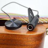 Maxbell Guitar Piezo Contact Pickup Portable Ukulele Pickup for Violin Mandolin Bass