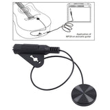 Maxbell Guitar Piezo Contact Pickup Portable Ukulele Pickup for Violin Mandolin Bass