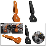 Maxbell Guitar Strap Lock with Guitar Picks Holder for Ukulele Acoustic Guitars Bass Black