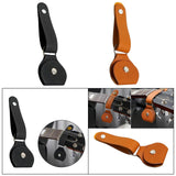 Maxbell Guitar Strap Lock with Guitar Picks Holder for Ukulele Acoustic Guitars Bass Black