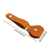 Maxbell Guitar Strap Lock with Guitar Picks Holder for Ukulele Acoustic Guitars Bass Brown