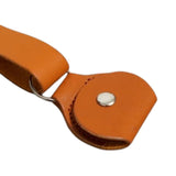 Maxbell Guitar Strap Lock with Guitar Picks Holder for Ukulele Acoustic Guitars Bass Brown