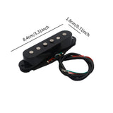 Maxbell Neck Humbucker Electric Guitar Pickup for Electric Guitar Musical Instrument black