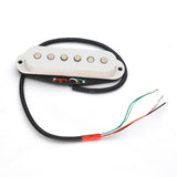 Maxbell Neck Humbucker Electric Guitar Pickup for Electric Guitar Musical Instrument white