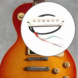 Maxbell Neck Humbucker Electric Guitar Pickup for Electric Guitar Musical Instrument white