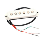 Maxbell Neck Humbucker Electric Guitar Pickup for Electric Guitar Musical Instrument white