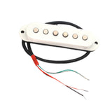 Maxbell Neck Humbucker Electric Guitar Pickup for Electric Guitar Musical Instrument white
