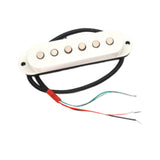 Maxbell Neck Humbucker Electric Guitar Pickup for Electric Guitar Musical Instrument white