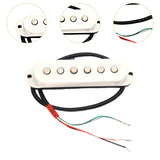 Maxbell Neck Humbucker Electric Guitar Pickup for Electric Guitar Musical Instrument white