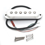 Maxbell Neck Humbucker Electric Guitar Pickup for Electric Guitar Musical Instrument white