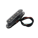 Maxbell Neck Humbucker Electric Guitar Pickup for Electric Guitar Musical Instrument clear