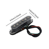 Maxbell Neck Humbucker Electric Guitar Pickup for Electric Guitar Musical Instrument clear
