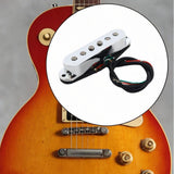Maxbell Neck Humbucker Electric Guitar Pickup for Electric Guitar Musical Instrument argent