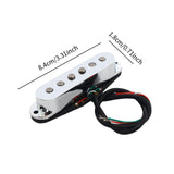 Maxbell Neck Humbucker Electric Guitar Pickup for Electric Guitar Musical Instrument argent