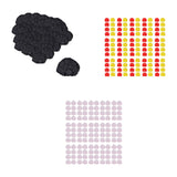 Maxbell 120Pcs Microphone Covers Replacement Universal Microphone Protection Sleeves black