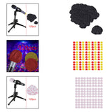 Maxbell 120Pcs Microphone Covers Replacement Universal Microphone Protection Sleeves black