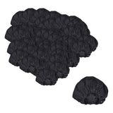 Maxbell 120Pcs Microphone Covers Replacement Universal Microphone Protection Sleeves black