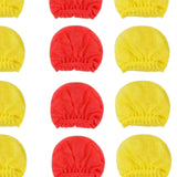 Maxbell 120Pcs Microphone Covers Replacement Universal Microphone Protection Sleeves red yellow
