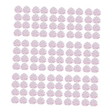 Maxbell 120Pcs Microphone Covers Replacement Universal Microphone Protection Sleeves red and white