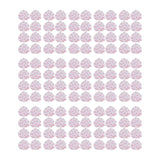 Maxbell 120Pcs Microphone Covers Replacement Universal Microphone Protection Sleeves red and white