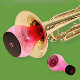 Maxbell Trumpet Mute BB Trumpet Accessory for Teaching Practice Performance Pink