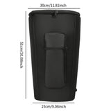 Maxbell Djembe Bag Musical Instrument Accessory Waterproof Thickened Padded Backpack 10 Inch
