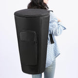 Maxbell Djembe Bag Musical Instrument Accessory Waterproof Thickened Padded Backpack 12 Inch