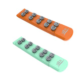 Maxbell Guitar Finger Strengthener Ergonomic Hand Exerciser for Piano Ukulele Guitar orange
