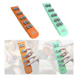 Maxbell Guitar Finger Strengthener Ergonomic Hand Exerciser for Piano Ukulele Guitar orange