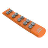 Maxbell Guitar Finger Strengthener Ergonomic Hand Exerciser for Piano Ukulele Guitar orange