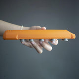 Maxbell Guitar Finger Strengthener Ergonomic Hand Exerciser for Piano Ukulele Guitar orange